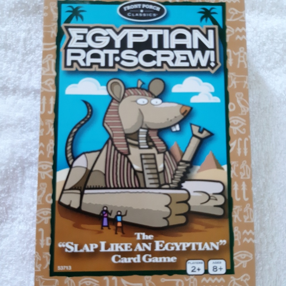 Egyptian Rat Screw Card Game Ages 8+